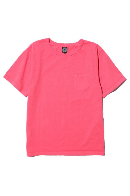 JELADO Loopwheel Heavy Pocket Tee(ループウィール ヘビーポケットティー) Flamingo Pink【AB62215】