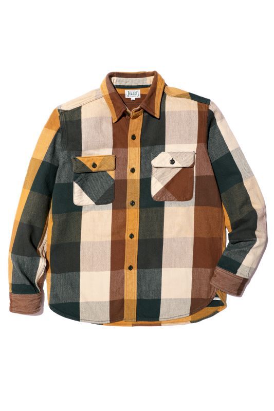 JELADO Unionworkers Shirt Regular Length Pumpkin【JP62125】