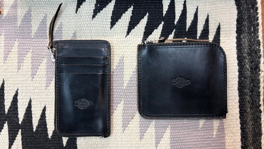 至高のレザー「クロムエクセル」製のキャッシュレス型ウォレット2型 ～Flagship Store～　