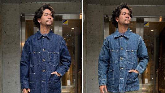 〜491J COVERALL VINTAGE FINISHワンウォッシュとの比較〜【WEST】