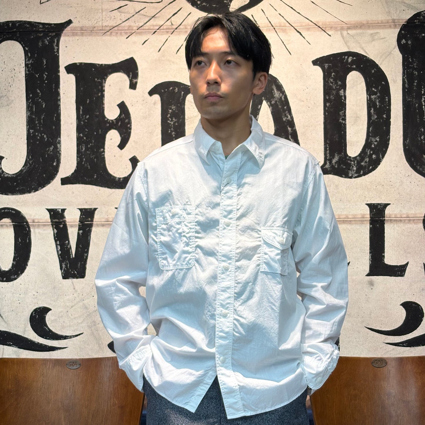 JELADO Smoker Shirt White【JP94133】