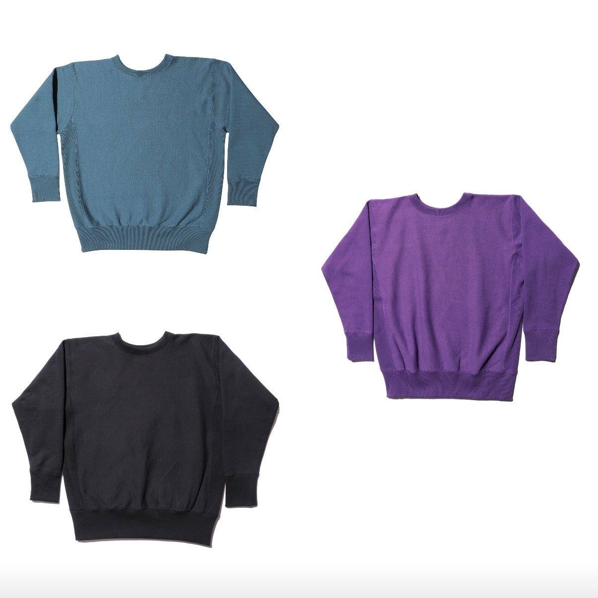 【Coming Soon】Warmup Reverse Weave Crew Neck Sweat【AB12241】