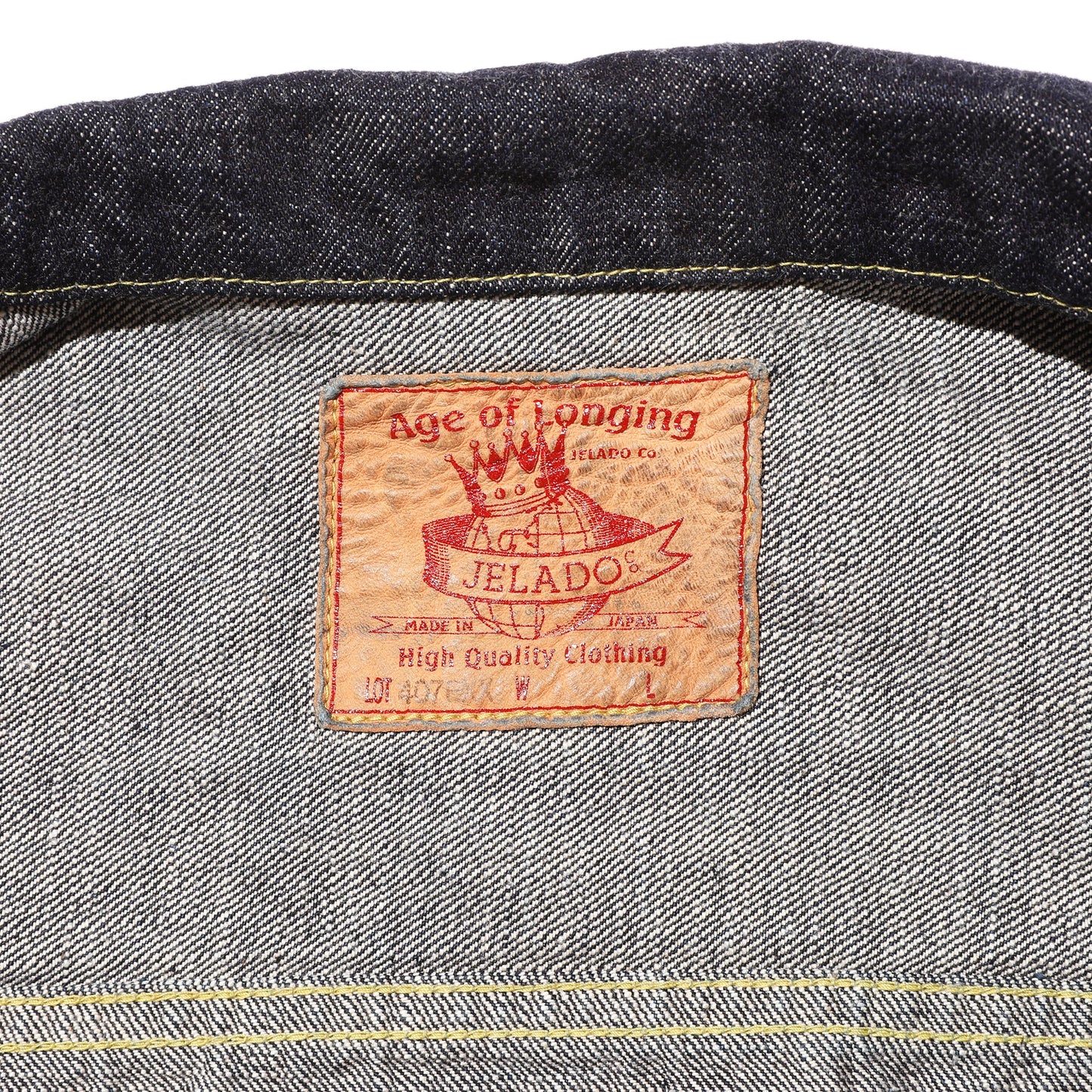 JELADO Age of Longing Black Tag 407EXX Denim JKT Big Size(50)【JP94407EDD】