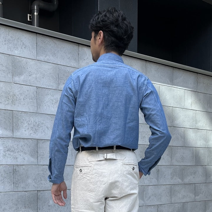 JELADO Smoker Shirt Indigo Chambray【JP94122】