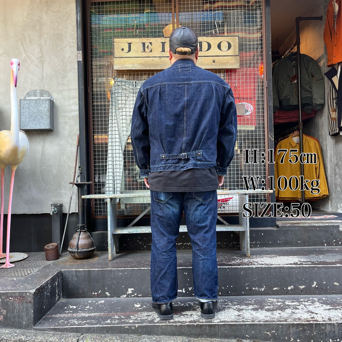 JELADO Age of Longing Black Tag 407EXX Denim JKT Big Size(50)【JP94407EDD】