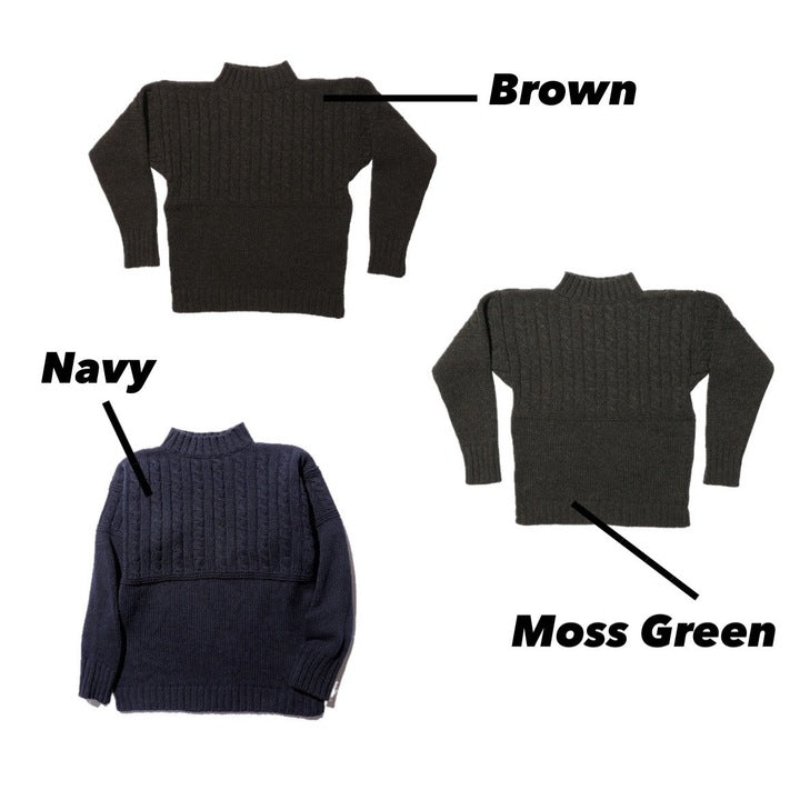 【Coming Soon】 Old Style Guernsey Sweater【TM13853】