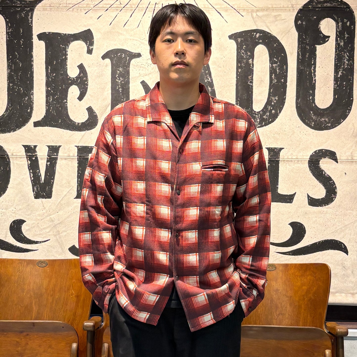 L/S Vincent Shirt【SG21105】