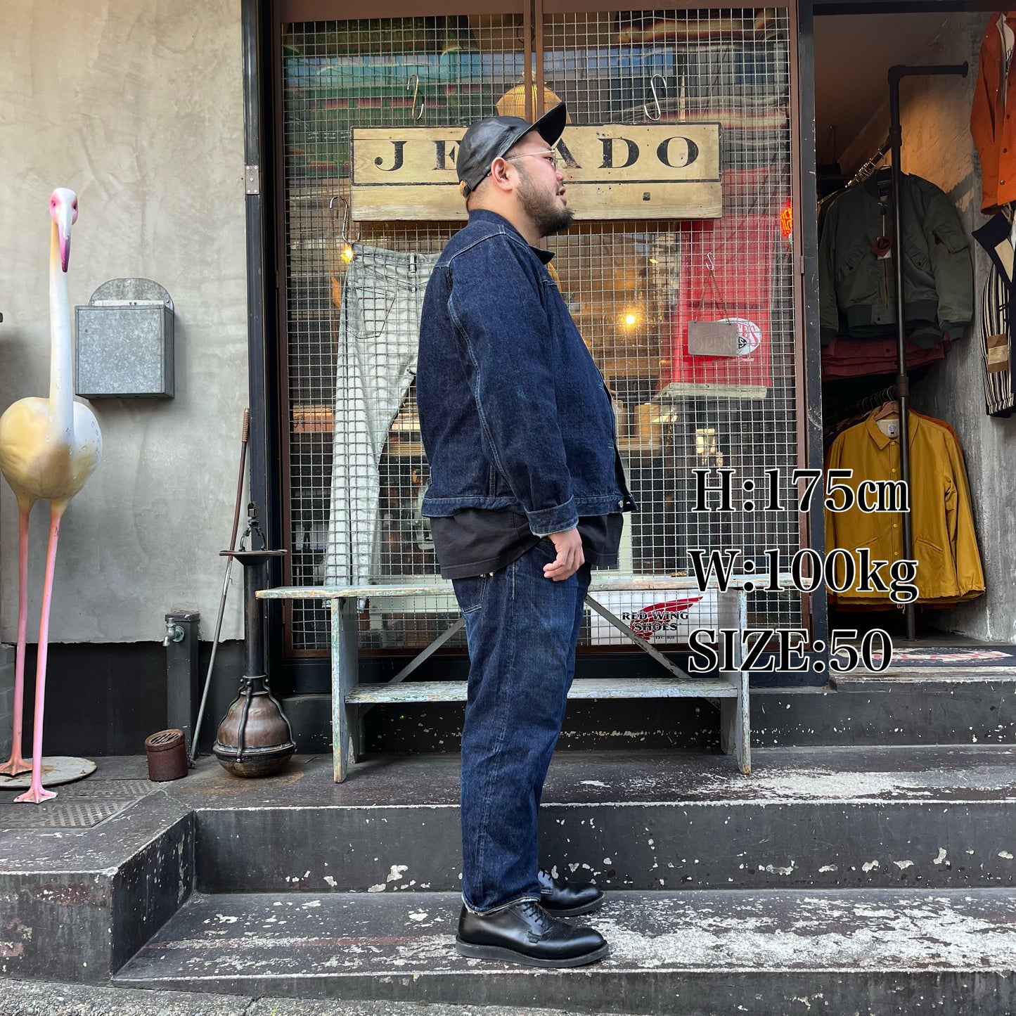 JELADO Age of Longing Black Tag 407EXX Denim JKT Big Size(50)【JP94407EDD】
