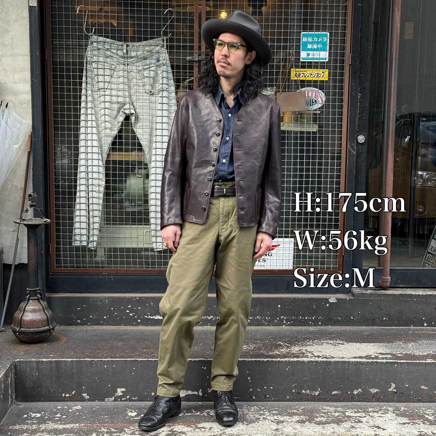 The 2 Monkeys Leather Waistcoat【TM83434】