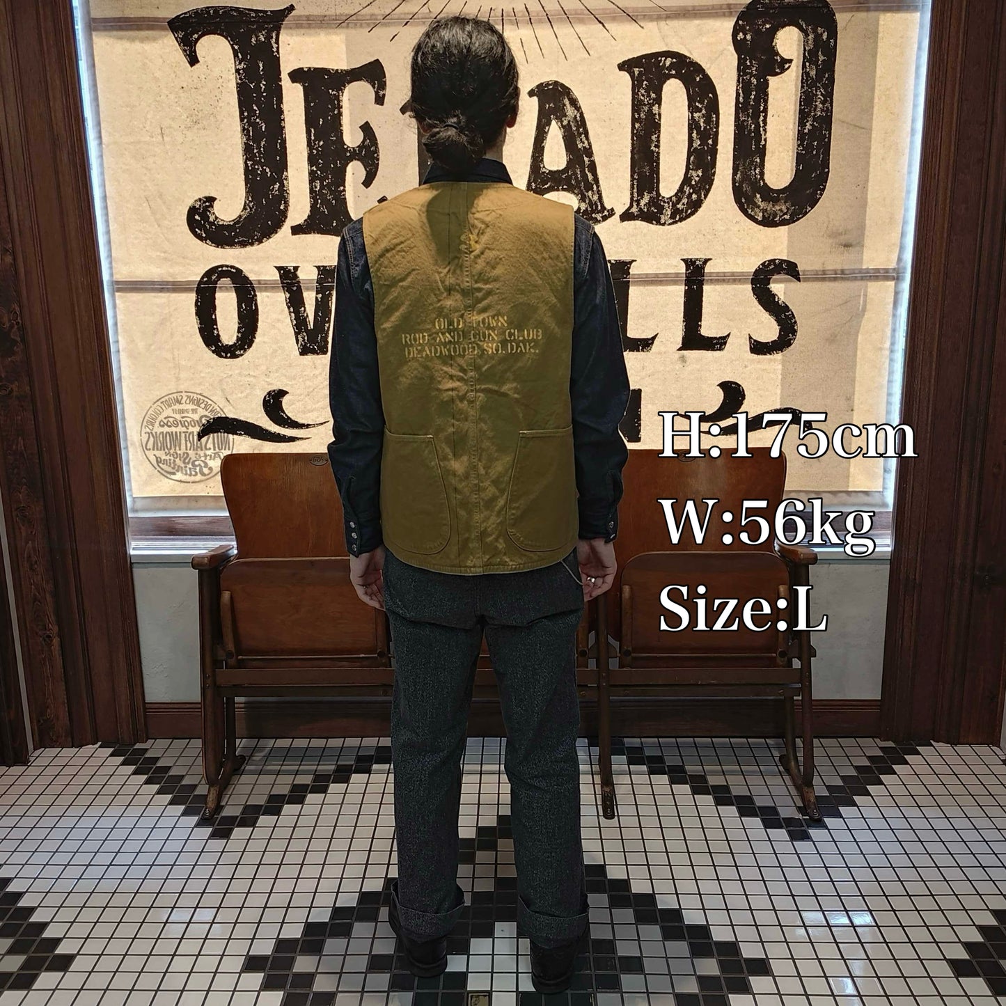 COLIMBO Bear Country Lumberjack Vest "DEADWOOD RGC"  【ZA-0111】