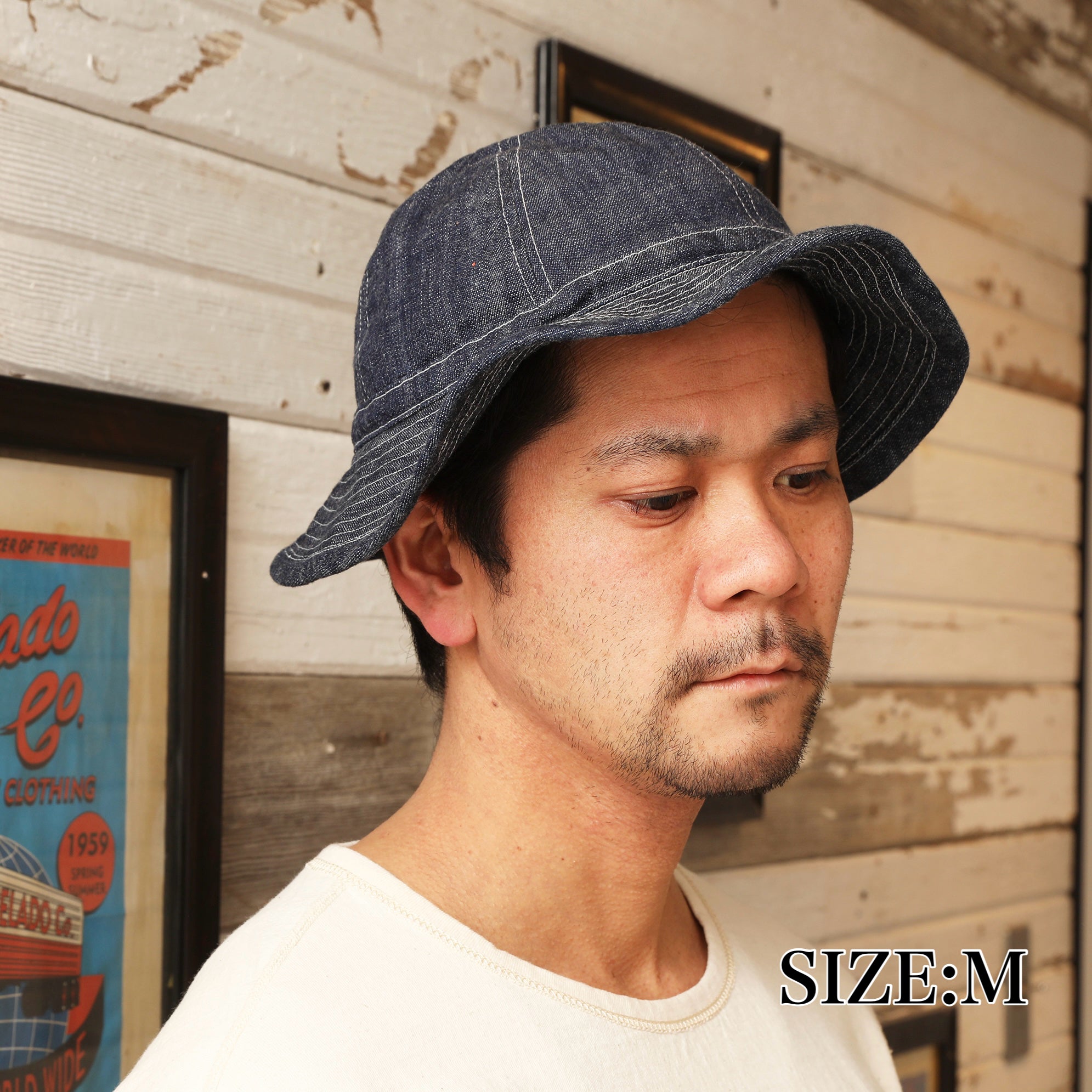 JELADO CM37 Denim Fatigue Hat [CT02646]