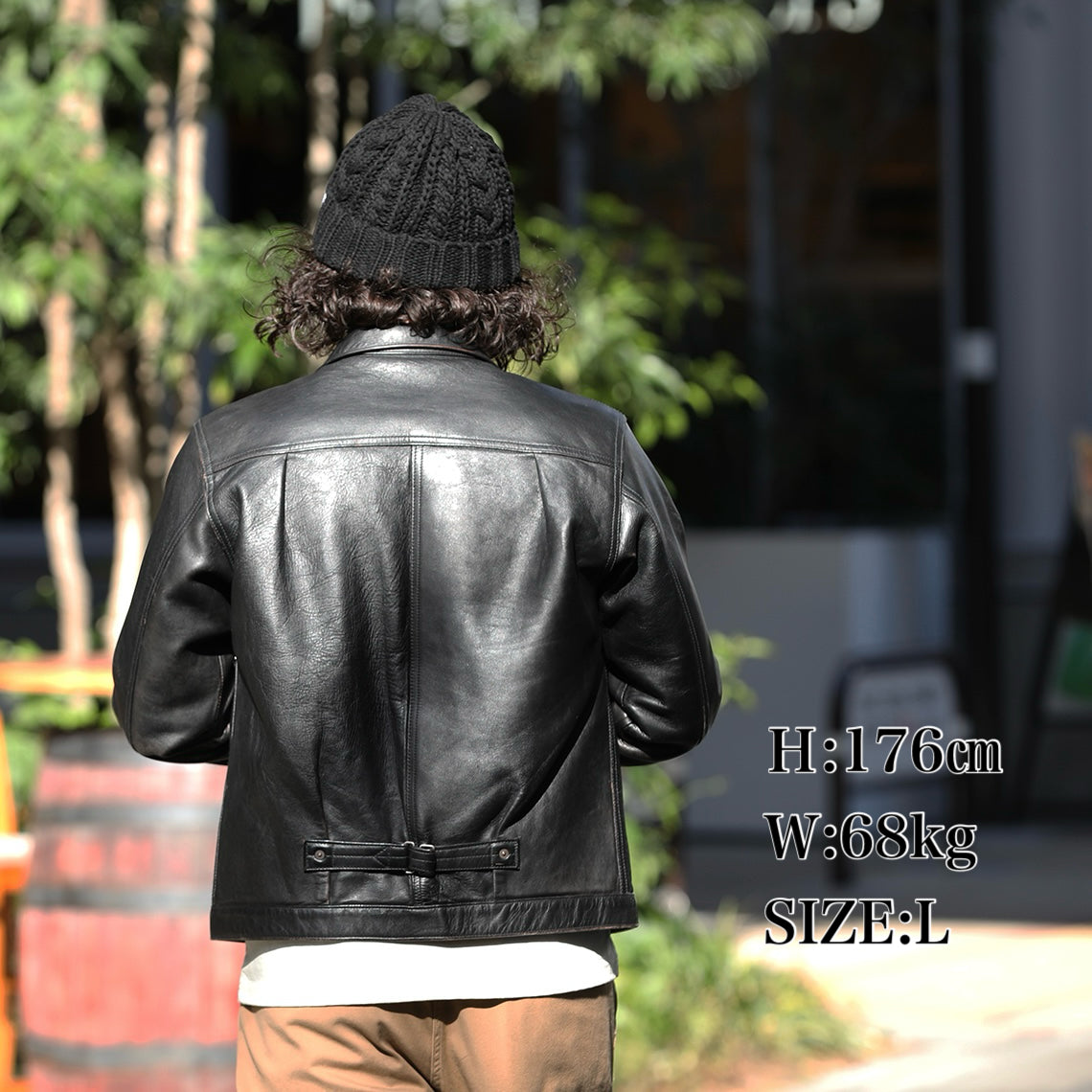 JELADO 44Leather Jacket(44レザージャケット) Horse hide Semi