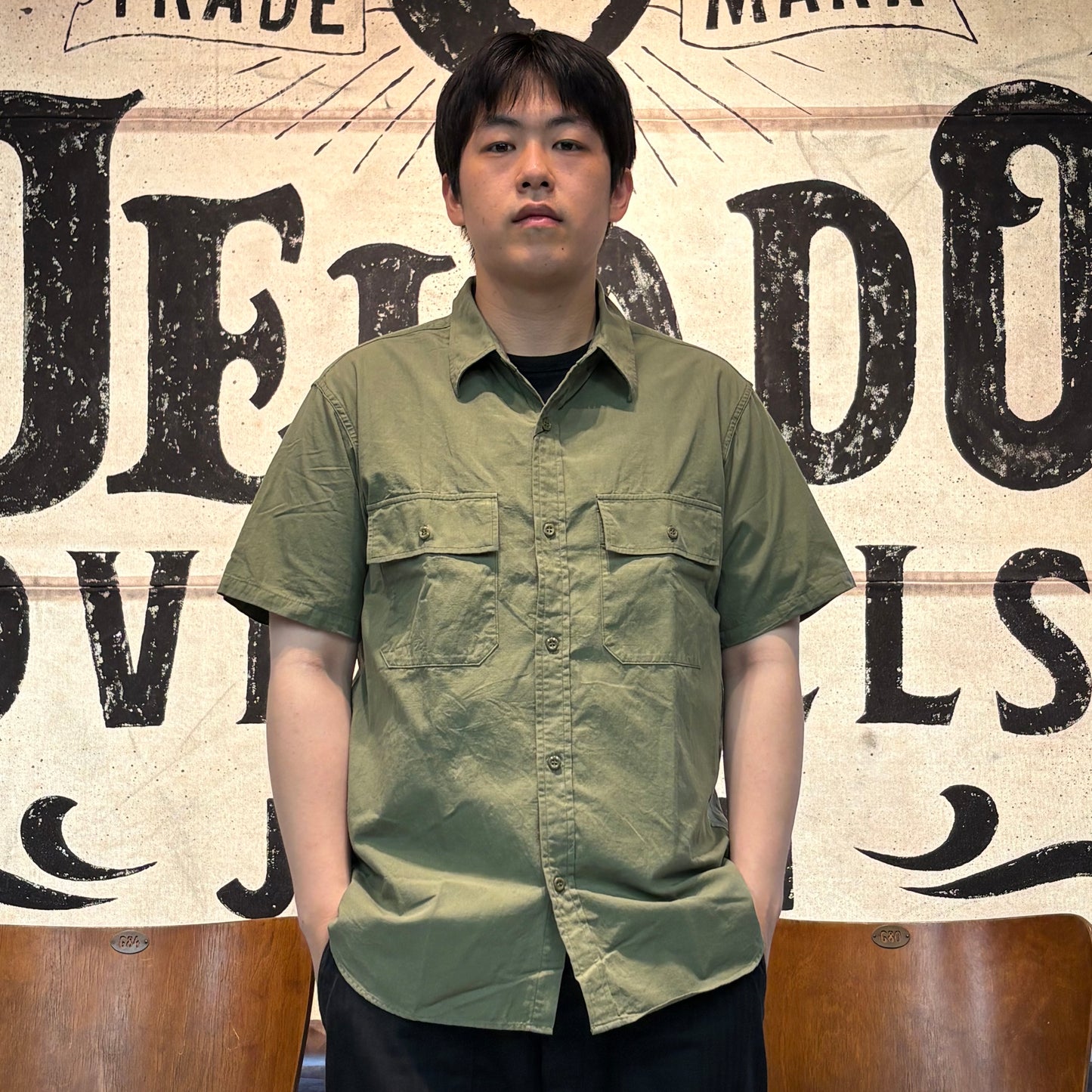 S/S Officer Shirt【CT21114A】