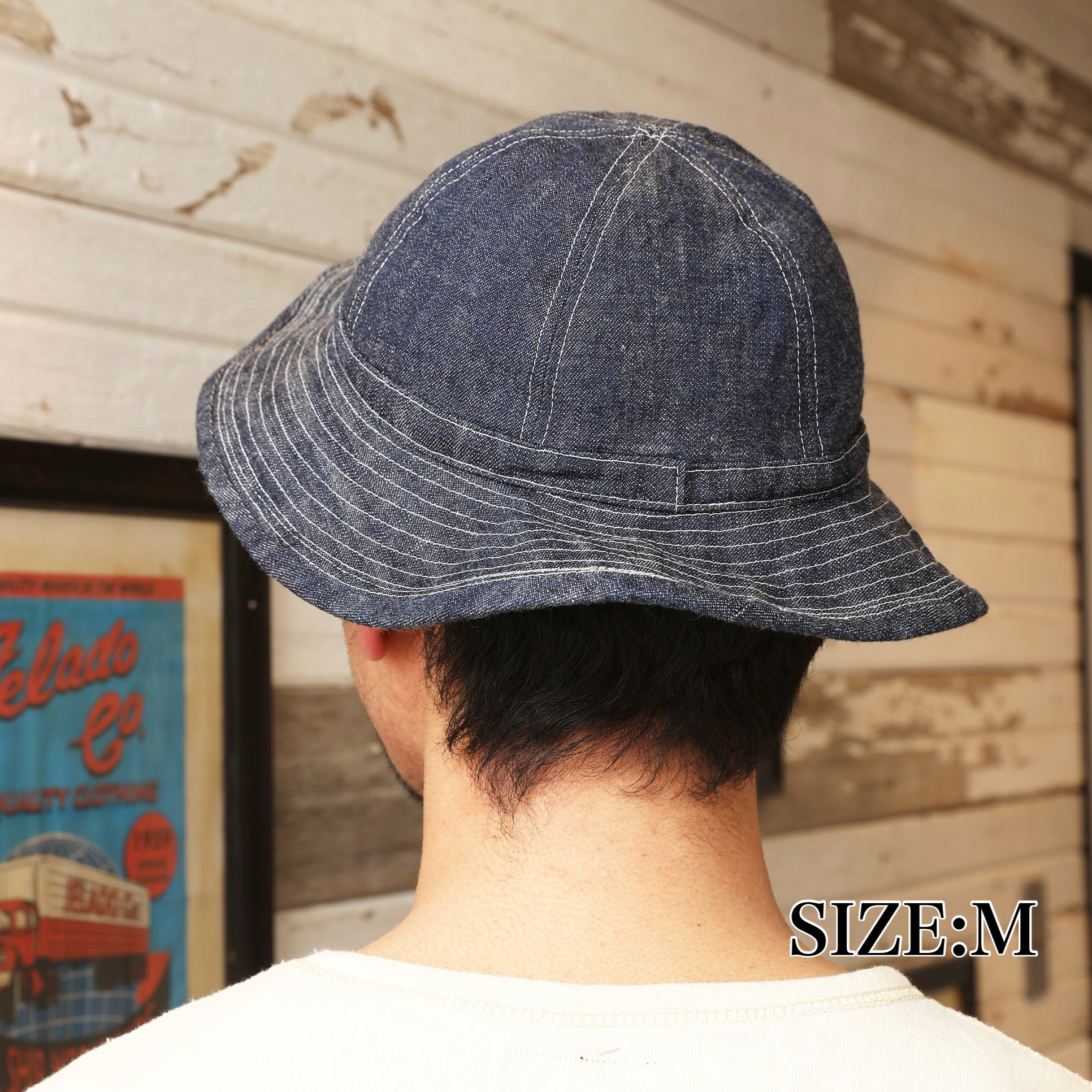JELADO CM37 Denim Fatigue Hat【CT02646】　Ｌ JELADO CM37 Denim Fatigue Hat [CT02646]