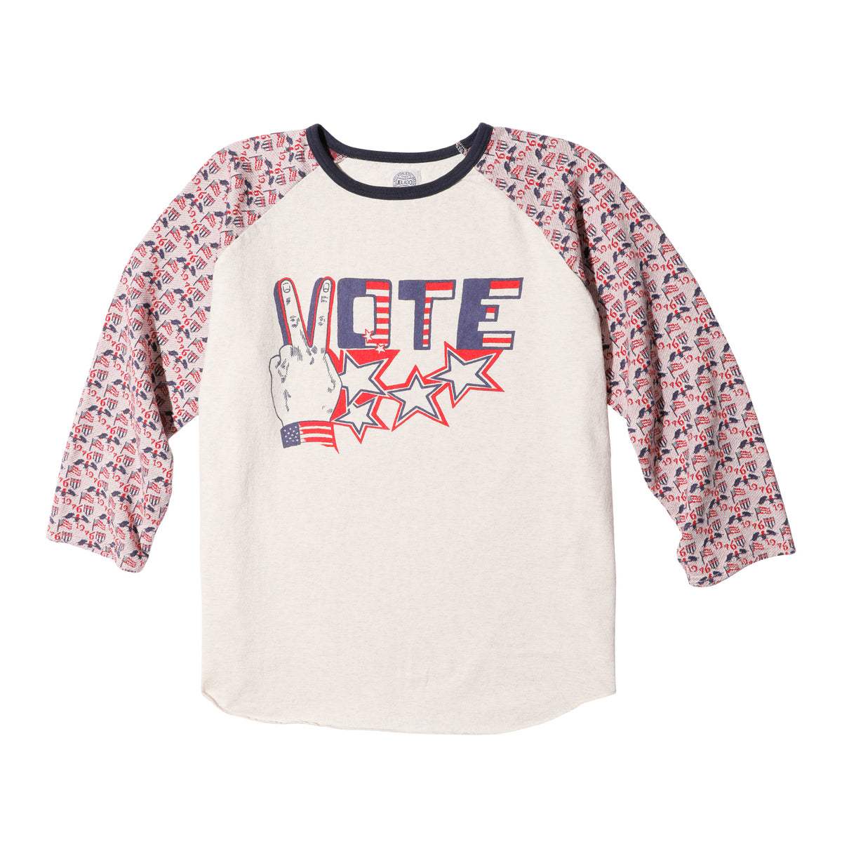 Raglan Tee VOTE Print [AB23212]