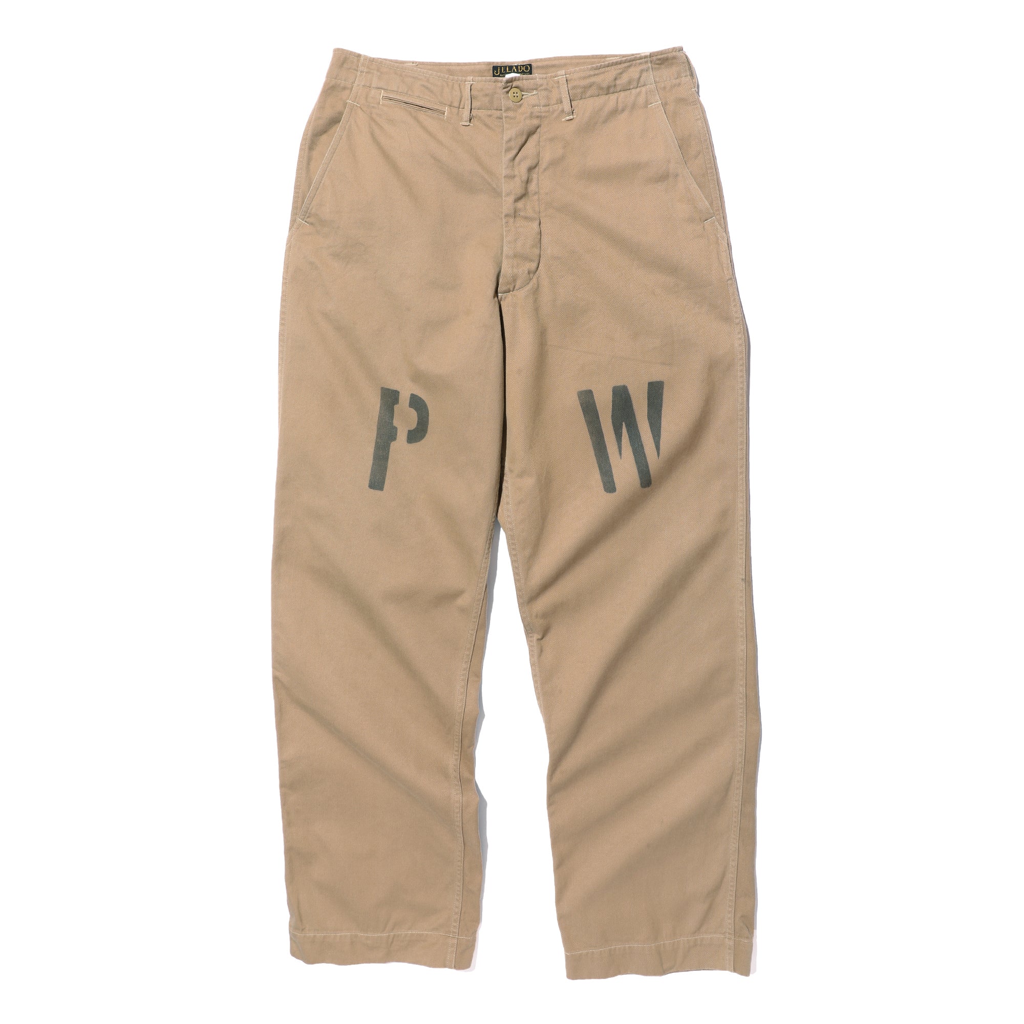 ジェラード41 Khaki Lastresort Chino Cloth 41 Khaki Last Resort Chino Cloth Stencil [AG94341B] – JELADO