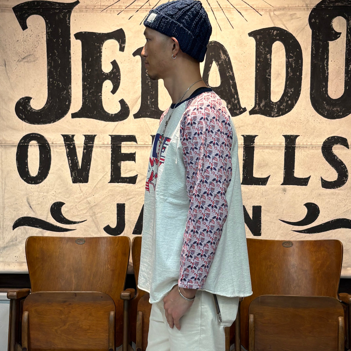 Raglan Tee VOTE Print [AB23212]