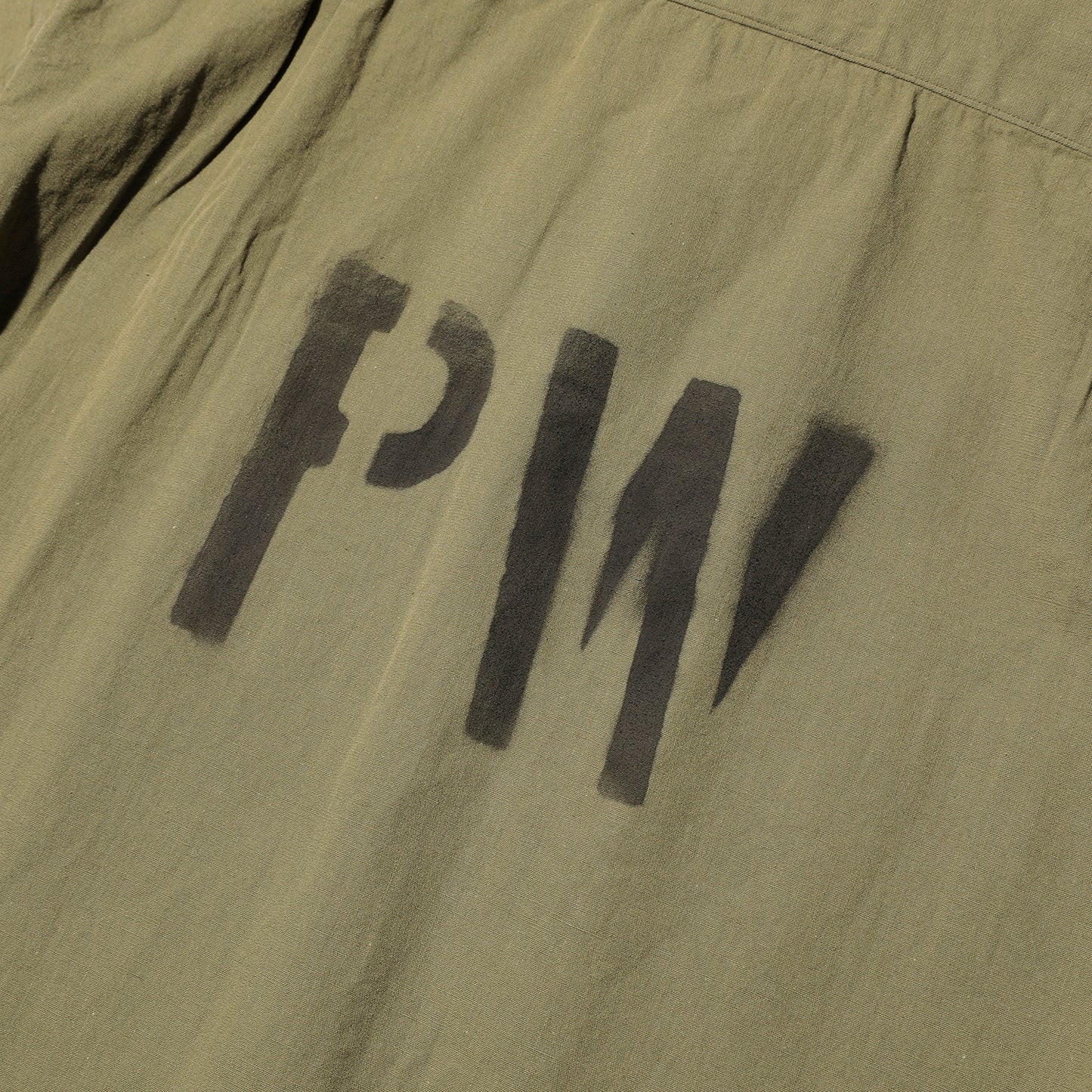 S/S Officer Shirt PW Stencil Custom【CT21114B】