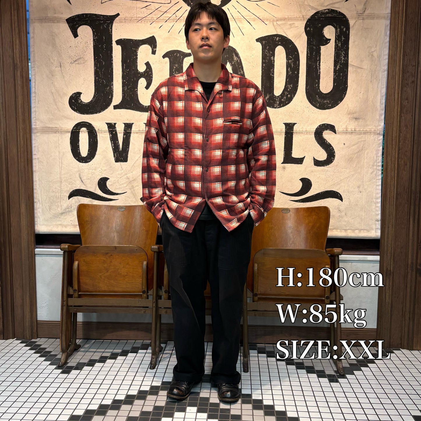 L/S Vincent Shirt【SG21105】