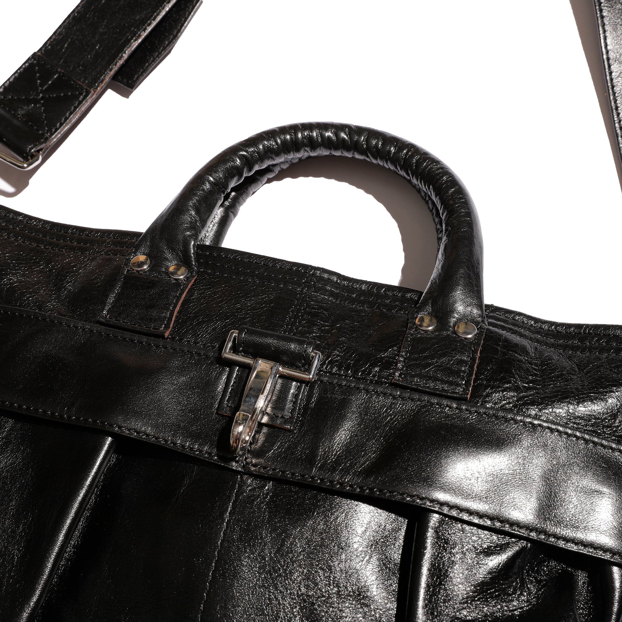 【値下】Rainbow Country × COLIMBO HELMET BAG Rainbow Country Leather Helmet Bag(レザーヘルメットバッグ)Horse