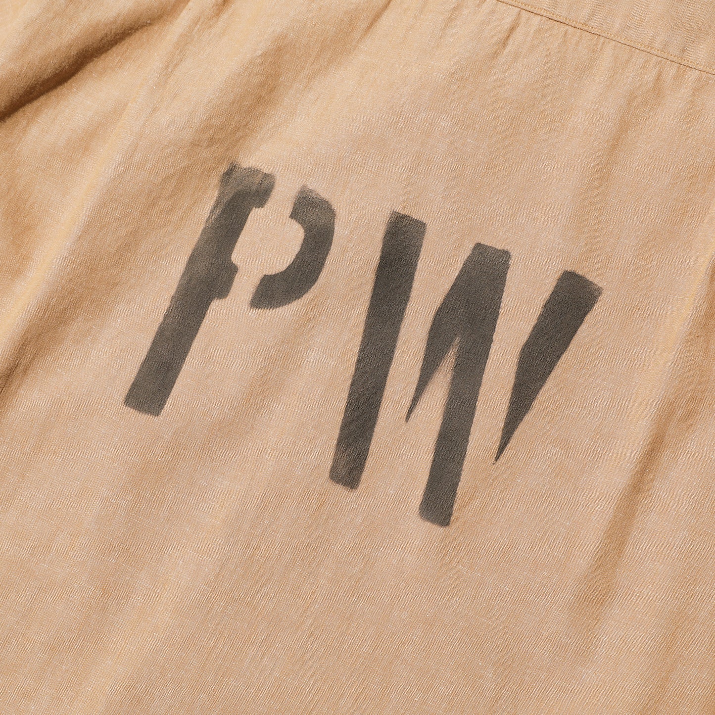 S/S Officer Shirt PW Stencil Custom【CT21114B】