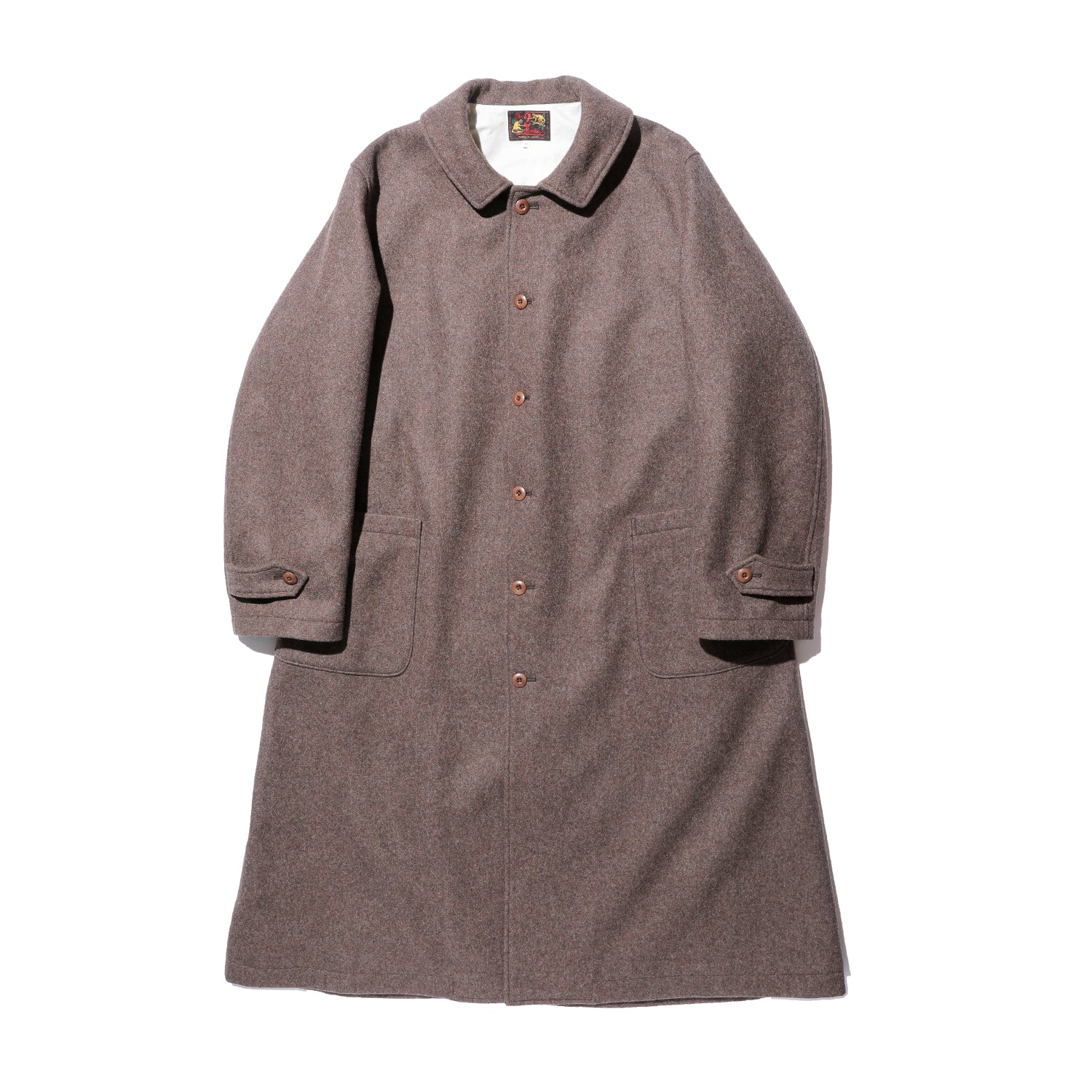 The 2 Monkeys Long-A Wool Over Coat【TM13454】 – JELADO