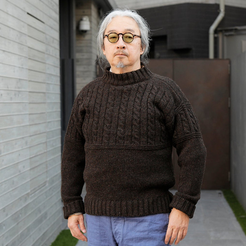 【Coming Soon】 Old Style Guernsey Sweater【TM13853】