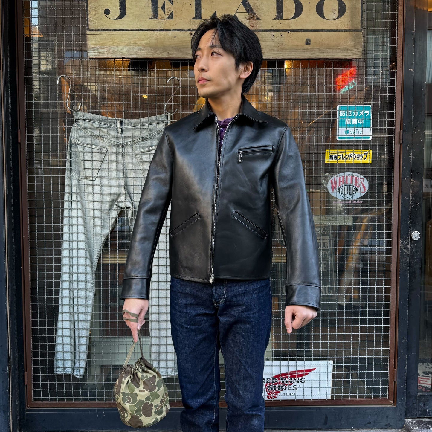 JELADO 24/7 Leather Sports Jacket【AG72417】
