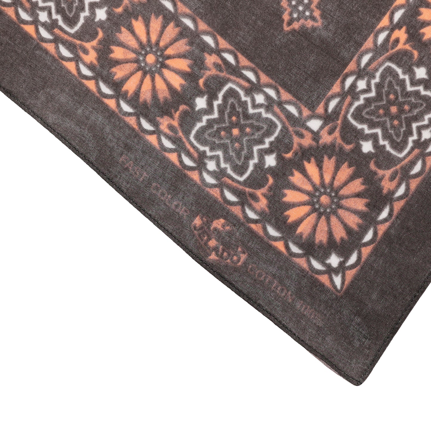 【Coming Soon】Geometric Flolal Selvedge Bandana【JDG94648】