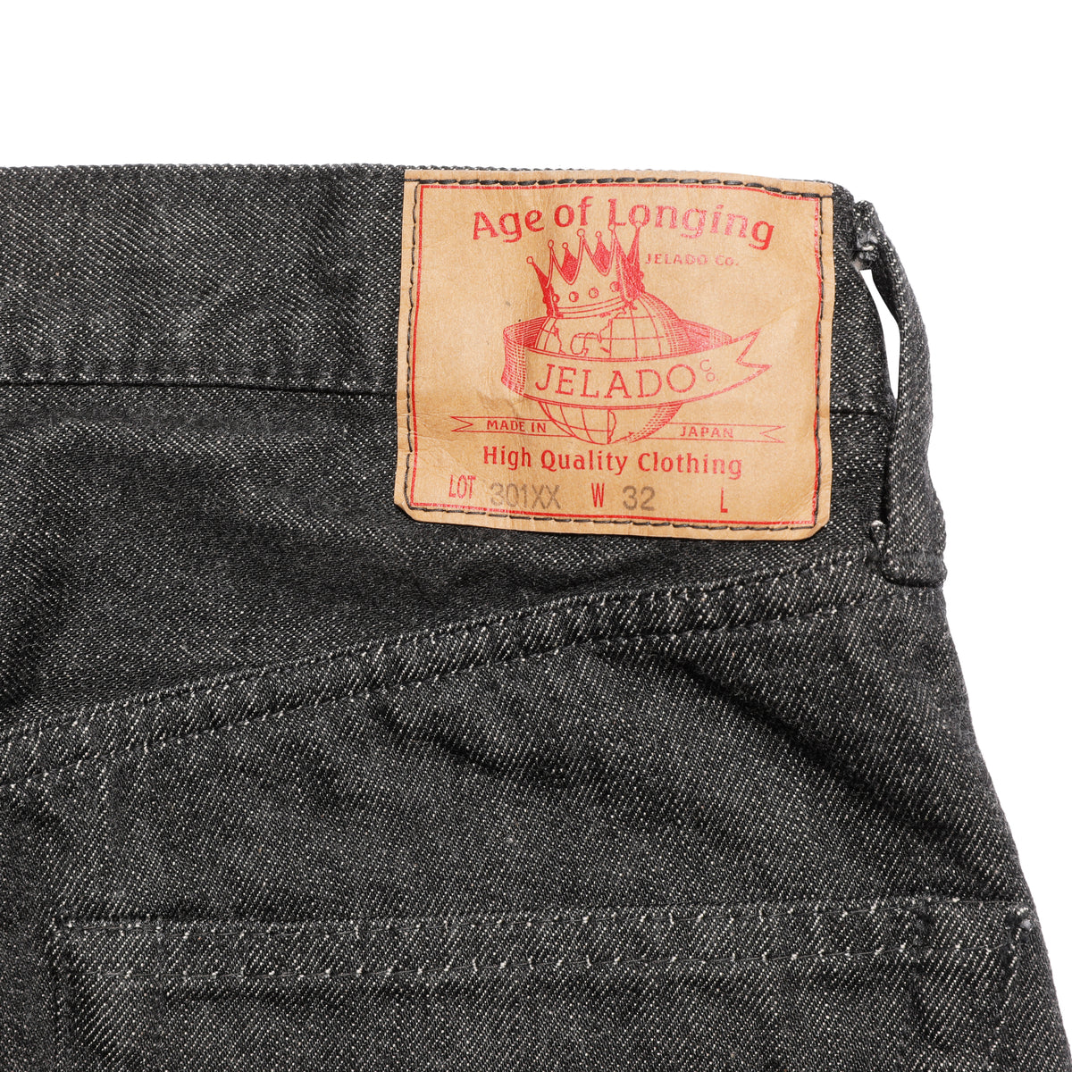 【ご予約商品 11月入荷予定】JELADO Age of Longing 301XX Black Denim【JP94301BK】