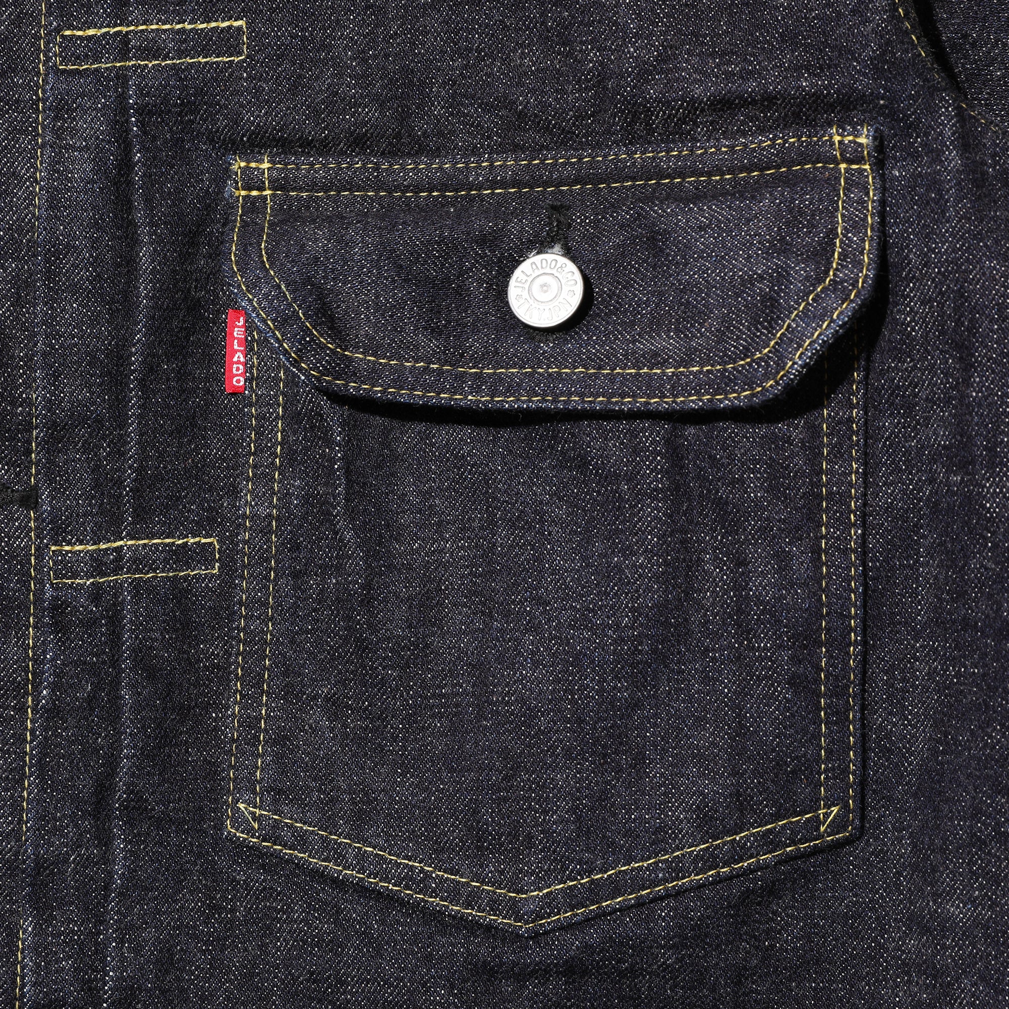 JELADO Age of Longing Black Tag 407EXX Size40(L)~44(XXL) Denim JKT