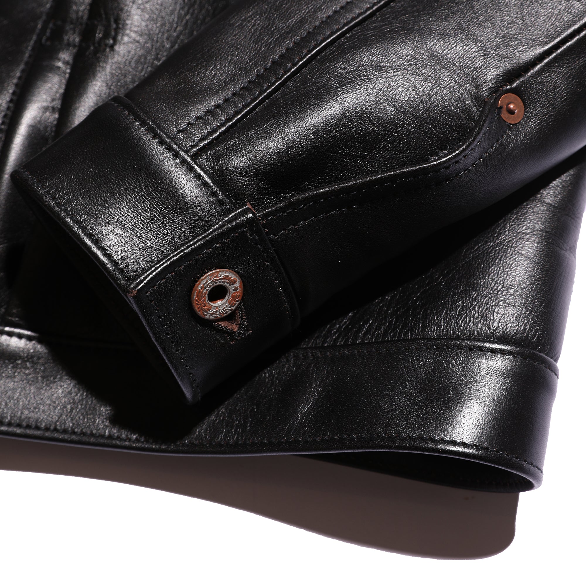 JELADO 44 Leather Jacket Horsehide Semi-aniline Finish [JP94409]