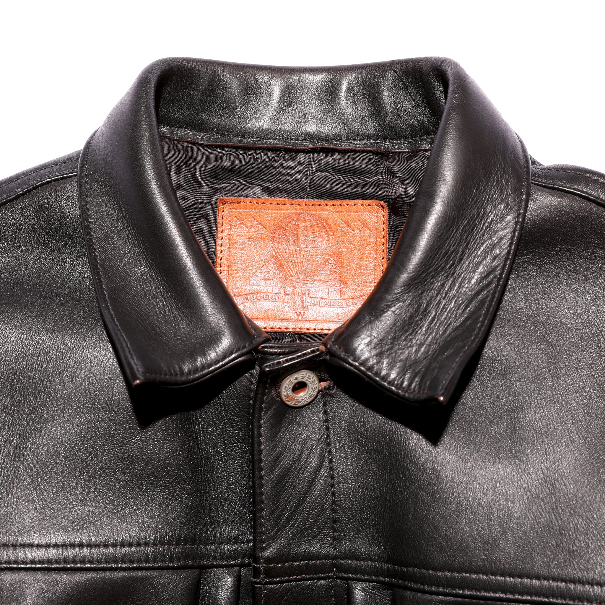 JELADO 44 Leather Jacket Horsehide Semi-aniline Finish [JP94409]