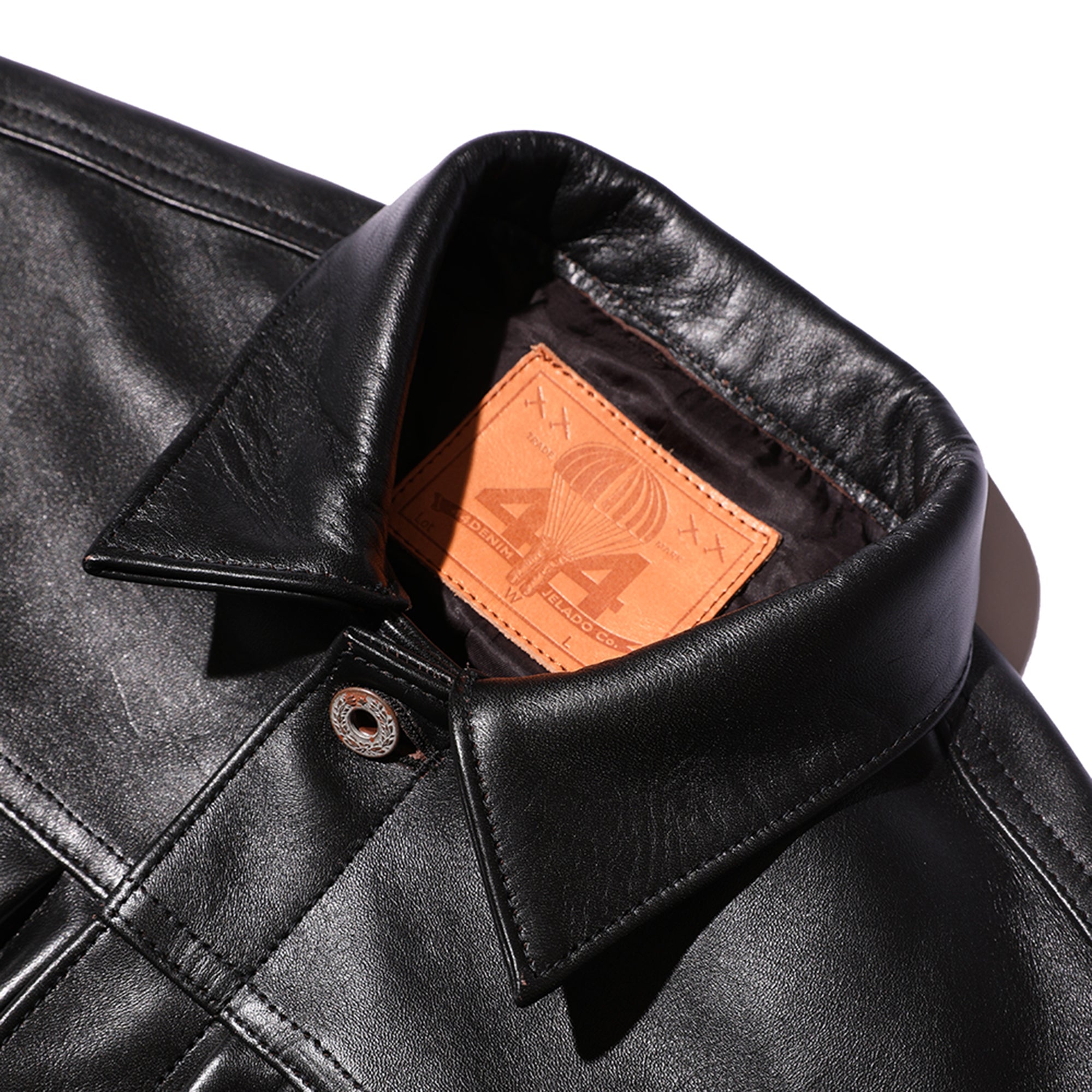 JELADO 44 Leather Jacket Horsehide Semi-aniline Finish [JP94409]