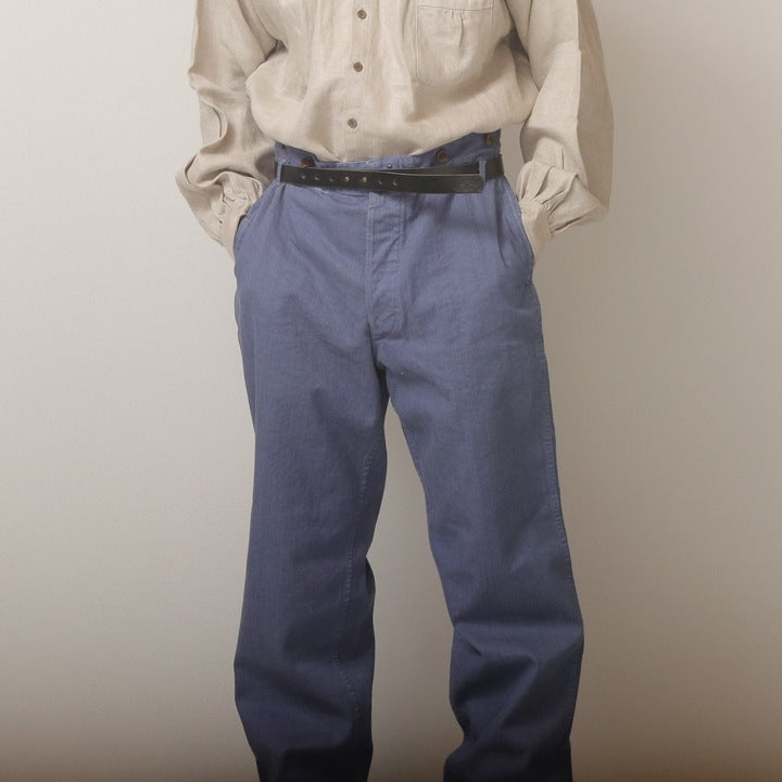 【Coming Soon】Linen / Cotton Wide Pants【TM23322】