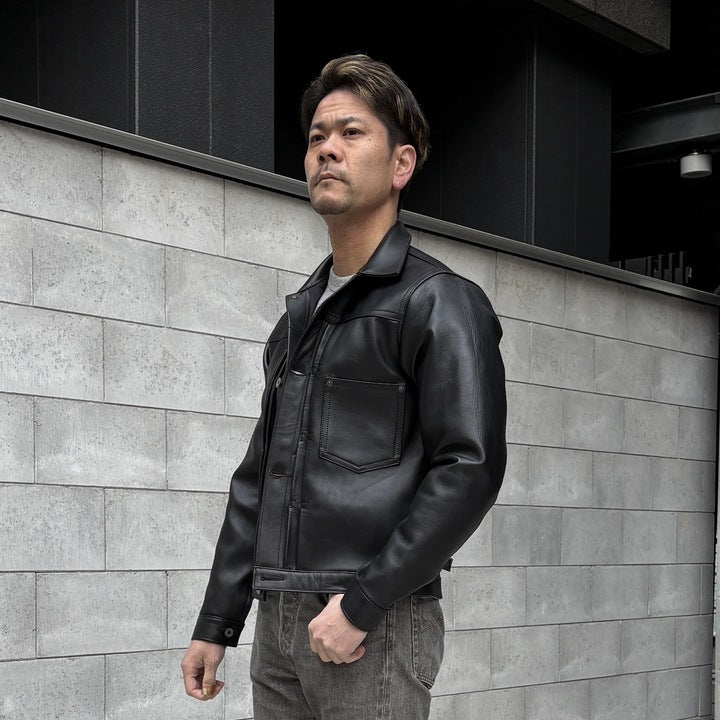 シャドール JELADO 44 Leather Jacket Horsehide Semi-aniline Finish [JP94409]