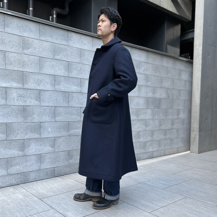 The 2 Monkeys Long-A Wool Over Coat【TM03434】 – JELADO