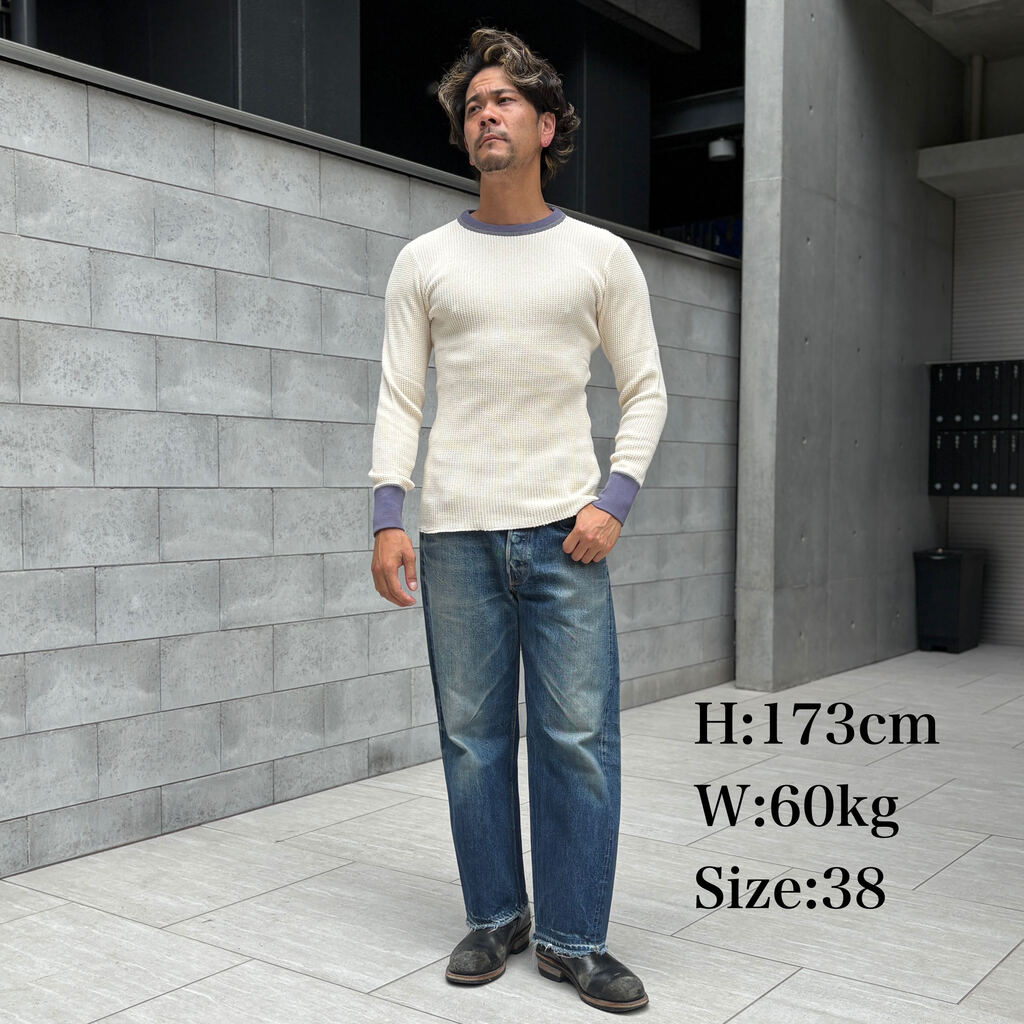 JELADO Mega Thermal Crew Neck 2-Tone [AB23210]
