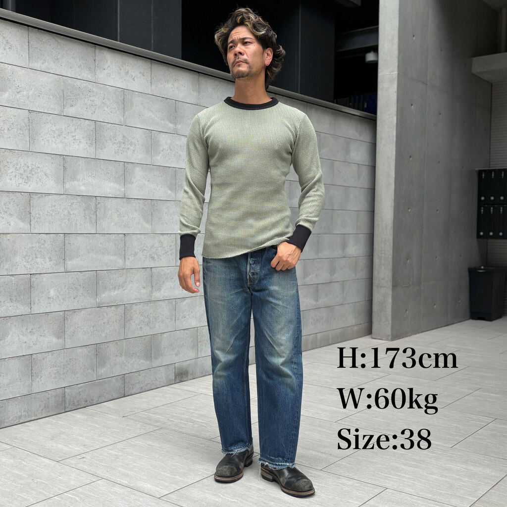 JELADO Mega Thermal Crew Neck 2-Tone [AB23210]