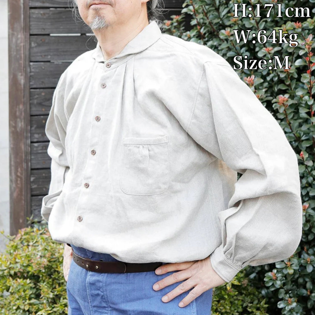 【Coming Soon】Linen Artisan Shirts【TM23133】