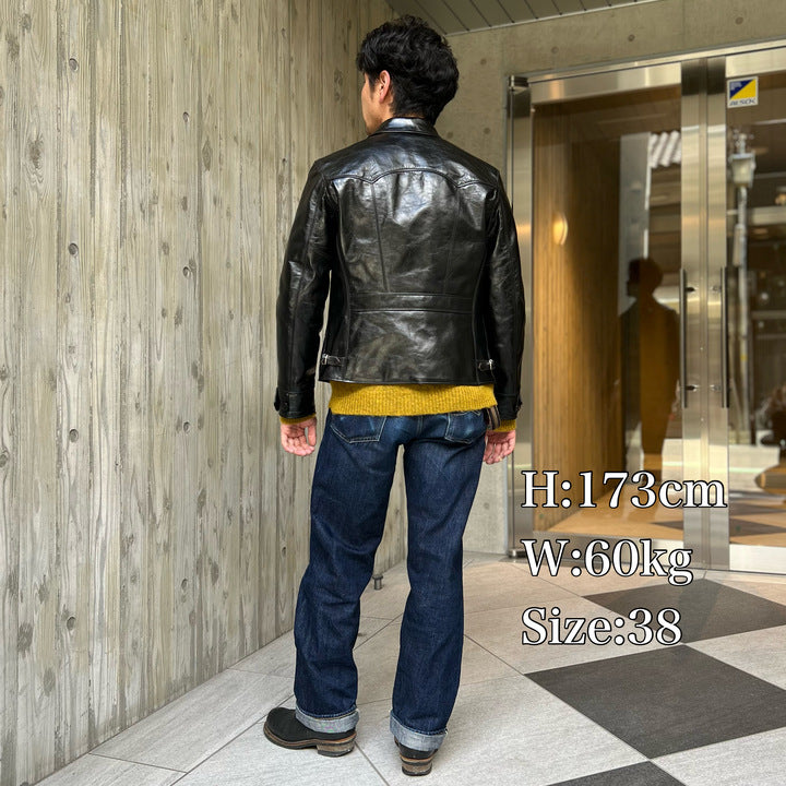 Rainbow Country 30's Style Horsehide Sports Jacket “HERCULES”  Black JELADO Special【RCL-10013H-J24】