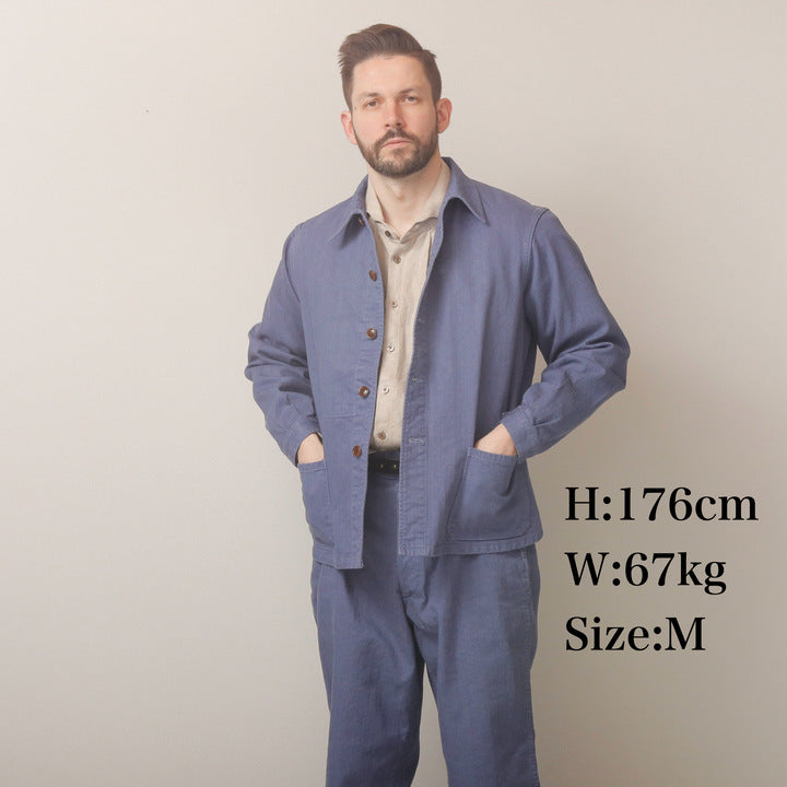 【Coming Soon】Linen / Cotton Chore Jacket【TM23420】