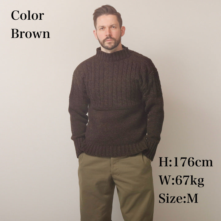 【Coming Soon】 Old Style Guernsey Sweater【TM13853】