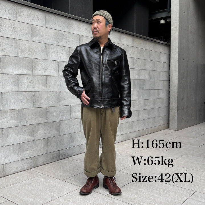 Rainbow Country 30's Style Horsehide Sports Jacket “HERCULES
