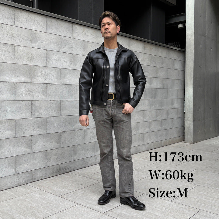 JELADO 44Leather Jacket(44レザージャケット) Horse hide Semi
