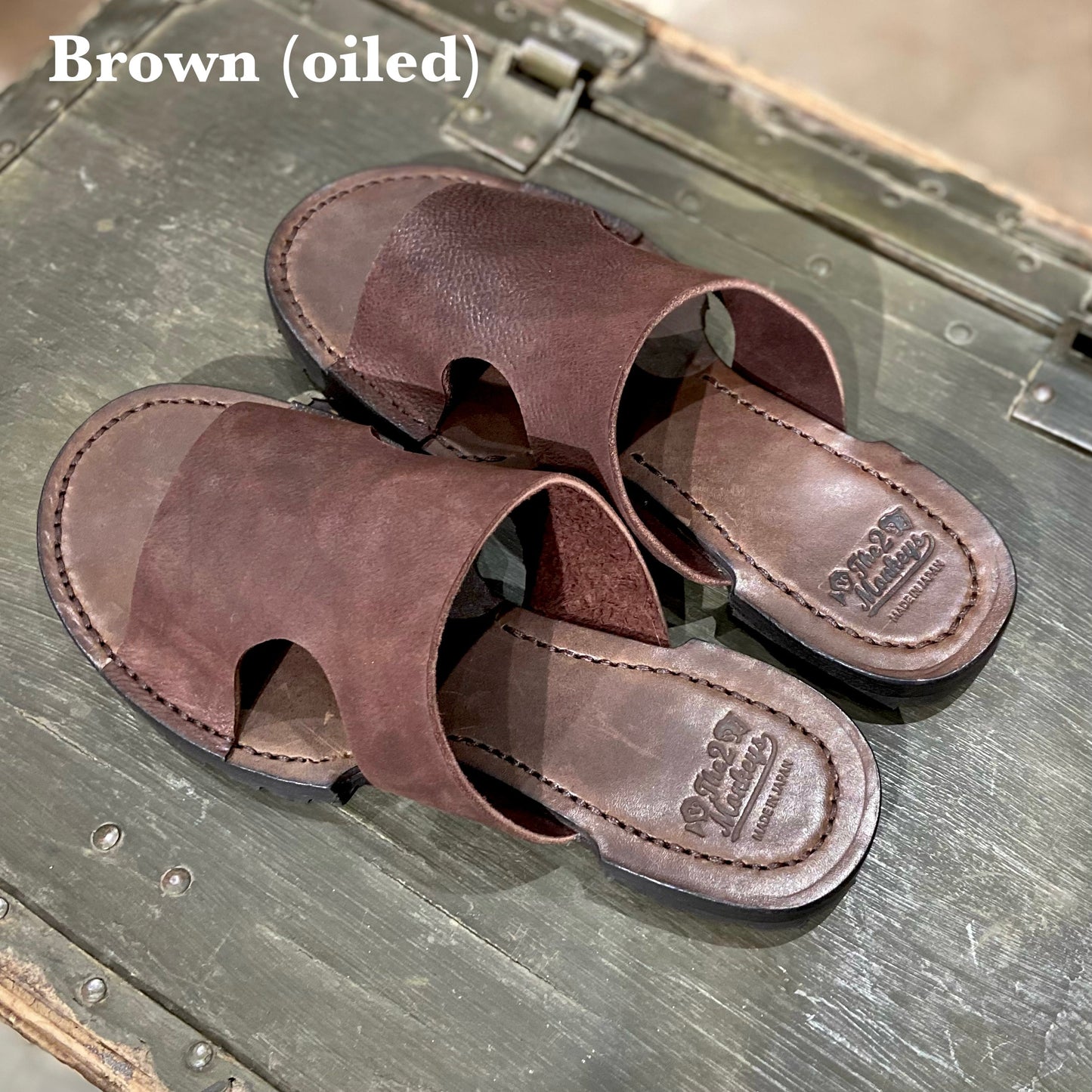 【18周年記念アイテム】The 2Monkeys　”AUGUSTUS”Sandal Brown Oiled【TM82952】