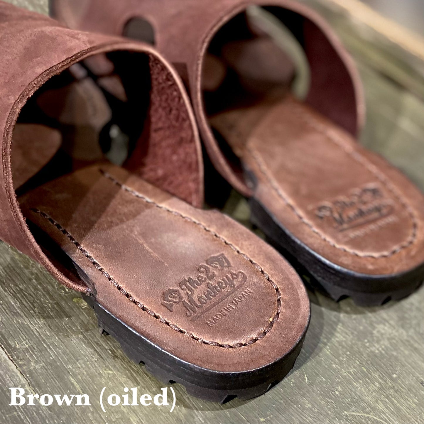 【18周年記念アイテム】The 2Monkeys　”AUGUSTUS”Sandal Brown Oiled【TM82952】