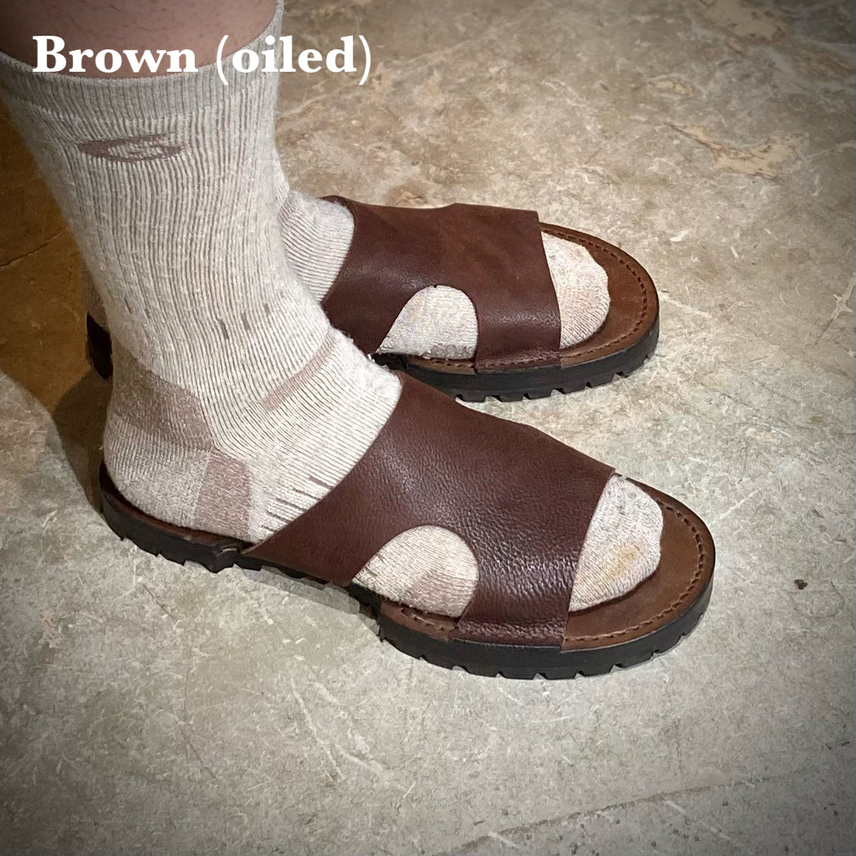 【18周年記念アイテム】The 2Monkeys　”AUGUSTUS”Sandal Brown Oiled【TM82952】