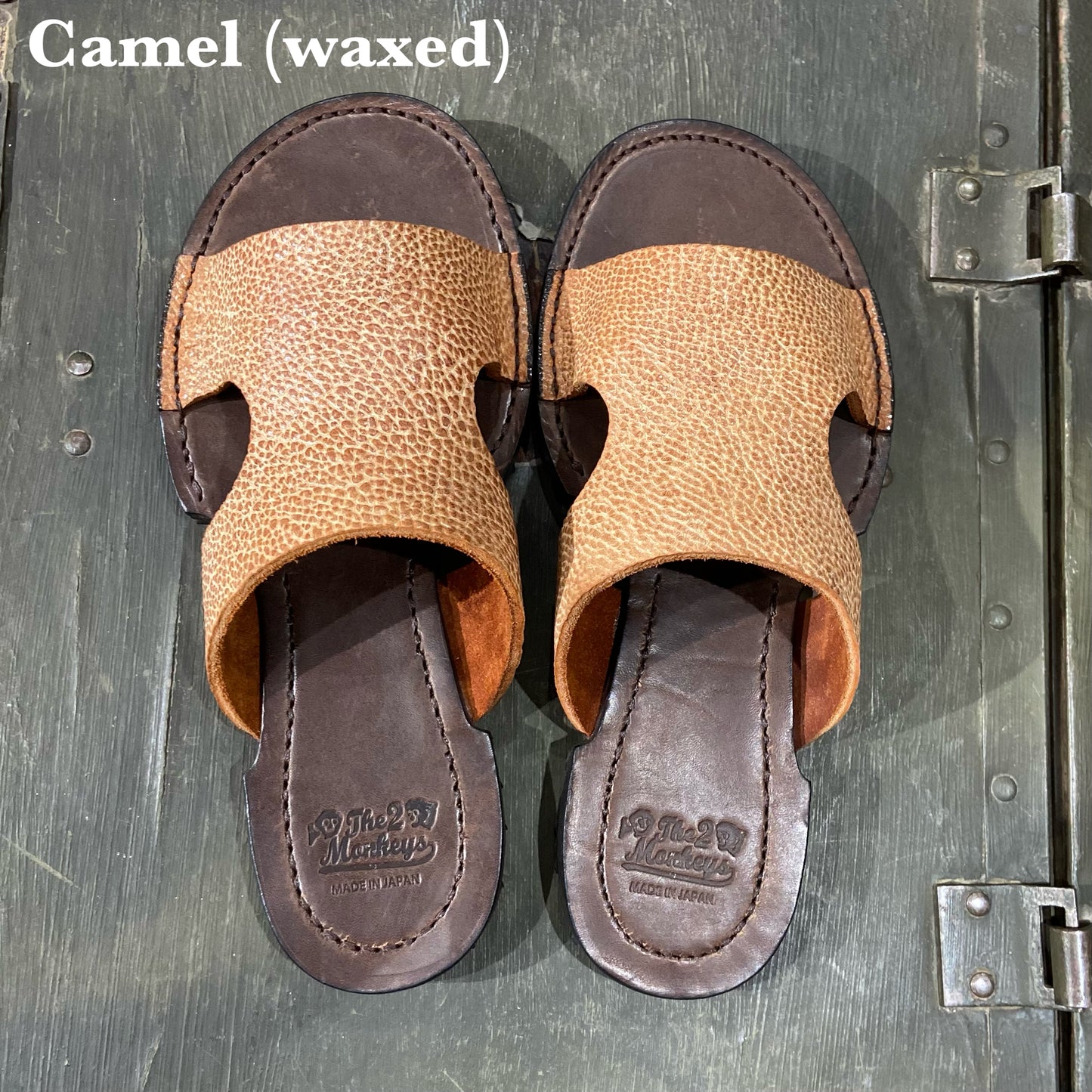 【18周年記念アイテム】The 2Monkeys　”AUGUSTUS”Sandal Camel"Waxed"【TM82952】